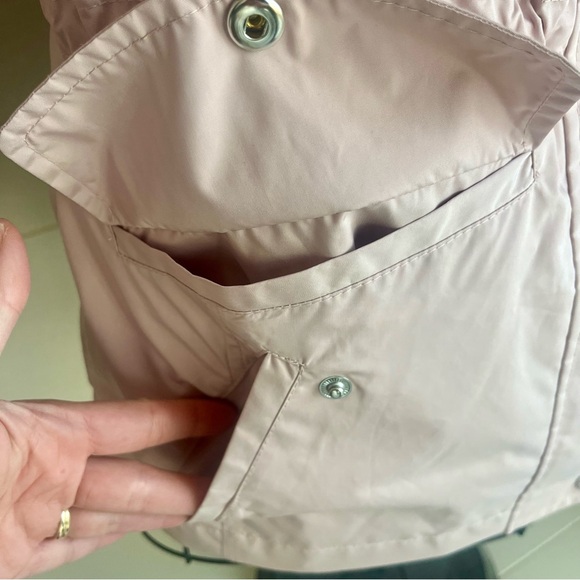 Cole Haan Snap Front Zip Hooded Collar Jacket size S - Picture 3 of 10